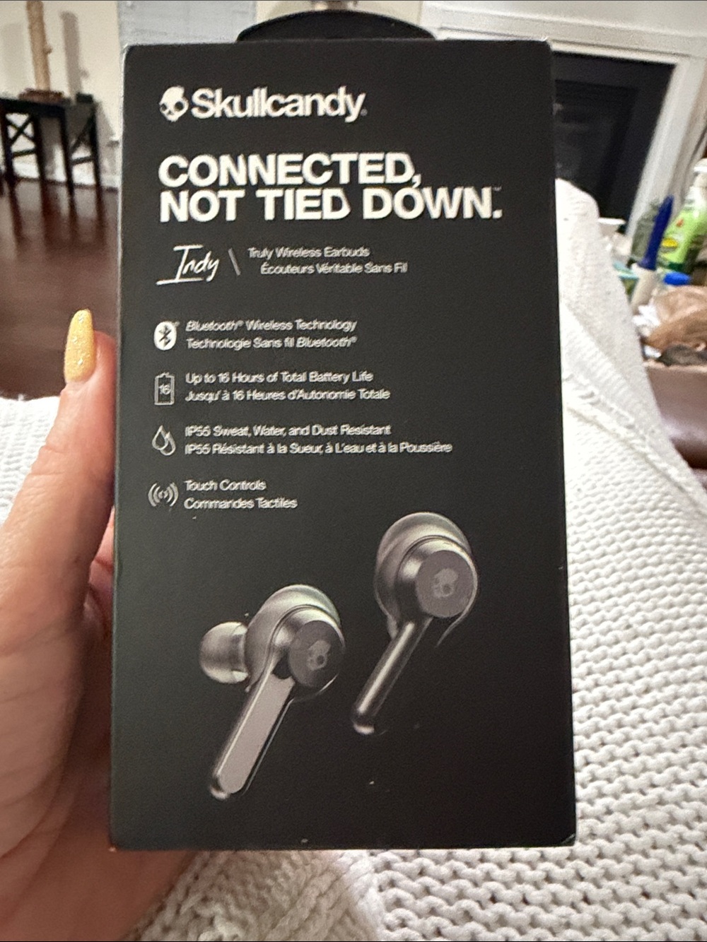 Skullcandy Indy True Wireless Earbuds - Black